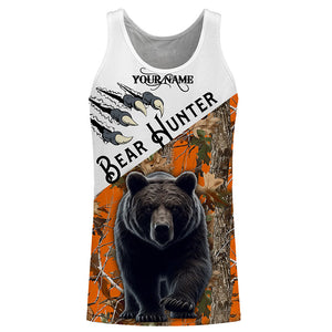 Bear Hunting Camouflage custom Name all over print Shirts, Bear hunting Shirt, gift for Hunter FSD227