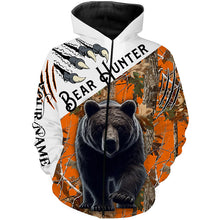 Load image into Gallery viewer, Bear Hunting Camouflage custom Name all over print Shirts, Bear hunting Shirt, gift for Hunter FSD227