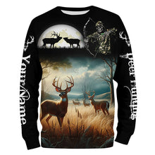 Load image into Gallery viewer, Deer Hunting Grim Reaper Custom Name Shirts for Deer Hunter, Hunting Gift, Hunting Shirts FSD557