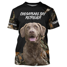 Load image into Gallery viewer, Chesapeake Bay Retriever dog orange camo All over printing Shirt Personalized gift for Retriever lover FSD3722