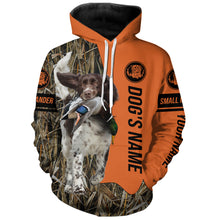 Load image into Gallery viewer, Small Munsterlander Hunting Dog Customized Name Shirts for Hunters, Pheasant Bird Hunting Gifts FSD4249