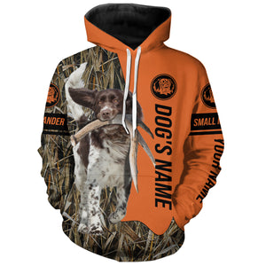 Small Munsterlander Hunting Dog Customized Name Shirts for Hunters, Pheasant Bird Hunting Gifts FSD4249