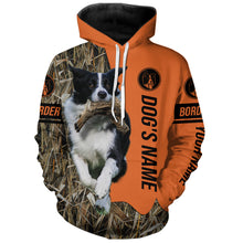 Load image into Gallery viewer, Border Collies Duck, Pheasant Hunting Dog Customized Name All over printed Shirts, Hunting Gifts FSD4137