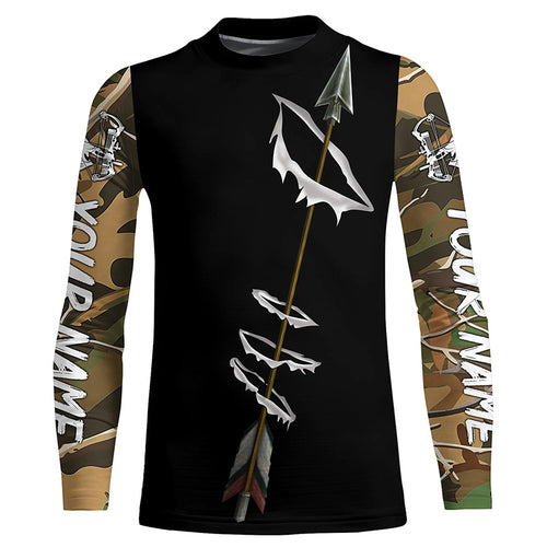 Archery Bow Hunting Custom Name Shirts - Personalized Bowhunting Gifts Shirts for Adult and kid FSD3069