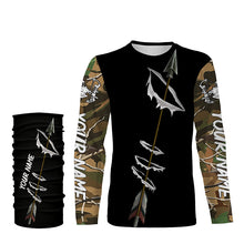 Load image into Gallery viewer, Archery Bow Hunting Custom Name Shirts - Personalized Bowhunting Gifts Shirts for Adult and kid FSD3069