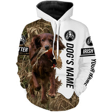 Load image into Gallery viewer, Pheasant hunting with red Irish setter Dogs Customize name 3D All over print Shirts, Hoodie FSD3758