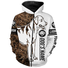 Load image into Gallery viewer, Labrador Retriever Tattoo Camo Customized Name Shirt, Hoodie - Labrador Hunting Dog, Duck Bird Hunting Gifts FSD2602