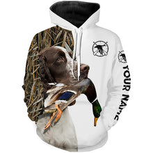 Load image into Gallery viewer, Duck Hunting With Dog English Springer spaniel Customize Name Shirts, Personalized Gifts - FSD2787