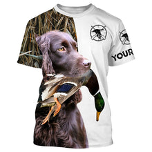 Load image into Gallery viewer, Duck Hunting With Dog Boykin Spaniel Custom Name 3D Full Printing Shirts For Men Women - Personalized Hunting Gifts FSD1878