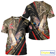 Load image into Gallery viewer, Mallard Duck Hunting Shirts Camouflage, Duck Hunting Shirt For Hunter, Duck Hunting Season NHT118
