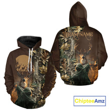 Load image into Gallery viewer, Best Brown Deer Hunting Shirt 3D All-Over Print with Camo, Grim Reaper For Deer Hunters NHT25