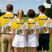 Load image into Gallery viewer, Funny Platypus Golf Polo Shirt For Men, Golf Course Summer Outfit, Sporty Animal Golf Gift NHT573