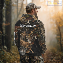 Load image into Gallery viewer, Forest Camo Deer Hunting Shirt, Deer Hunting With Full All Over 3D For Deer Hunters NHT247