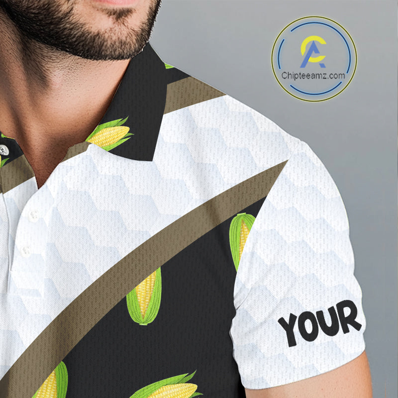 Personalized Rooster Mens Golf Polo Shirt Funny Chicken Golfer Custom Team Polo NHT945