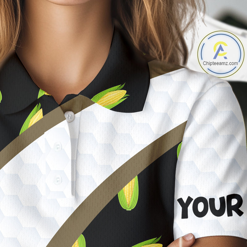 Personalized Rooster Womens Golf Polo Shirt Funny Chicken Golfer Custom Team Polo NHT945