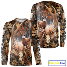 Load image into Gallery viewer, Deer Skull Reaper Hunting Camouflage Hunting Clothes Customize 3D All Over Printed Shirts NHT185