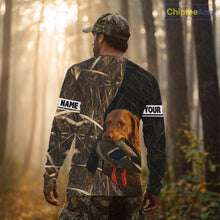 Load image into Gallery viewer, Chesapeake Bay Retriever Duck Hunting Dog Waterfowl Camo Full Printing Shirts, Hunting Gift NHT176