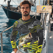 Load image into Gallery viewer, Personalized Largemouth Bass Fishing Jerseys For Fishing Team, Fishing Gift For Men NHT520