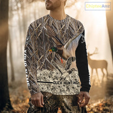 Load image into Gallery viewer, Best Mallard Duck Hunting Shirts, Customized Name All Over Print Shirts For Hunters NHT272