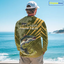 Load image into Gallery viewer, Personalized Catfish Long Sleeve Fishing Shirts, Catfish Fishing Jerseys For Men NHT522