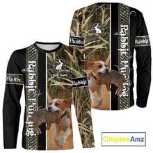 Load image into Gallery viewer, Custom Rabbit Hunting With Beagle Dog Camo 3D All Over Printed Shirt, Hunting Gift NHT161