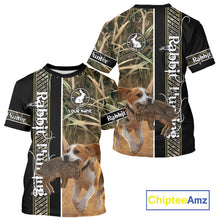 Load image into Gallery viewer, Custom Rabbit Hunting With Beagle Dog Camo 3D All Over Printed Shirt, Hunting Gift NHT161