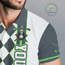 Load image into Gallery viewer, Close-up of a sports jersey with a logo and text on a gray background
