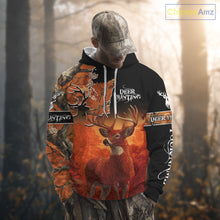 Load image into Gallery viewer, Best Custom Deer Hunting Shirt 3D All Over Print Autumn Forest Big Buck Personalized Gifts NHT35
