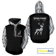 Load image into Gallery viewer, Best Deer Hunting Snow camo custom Name 3D all over printed Shirt, Deer hunting gifts NHT50