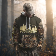 Load image into Gallery viewer, Deer hunting Shirt  3D All Over Print With Texas Flag &amp; Forest Camo Best Gift For Hunter NHT30