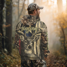 Load image into Gallery viewer, Deer hunting Shirt  3D All Over Print With Texas Flag &amp; Forest Camo Best Gift For Hunter NHT30