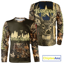 Load image into Gallery viewer, Deer hunting Shirt  3D All Over Print With Texas Flag &amp; Forest Camo Best Gift For Hunter NHT30