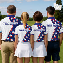 Load image into Gallery viewer, Custom Popsicle Pattern Womens Golf Polo, Personalized Summer Sweet Golf Shirt, Custom Golf Jersey, Familly Team Shirt NHT698