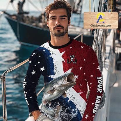 Personalized Texas Flag Catfish Fishing Shirt Jerseys, Texas Catfish Fishing Shirts Long Sleeve For Men NHT760