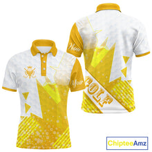 Load image into Gallery viewer, Personalized Golf Shirt Beer Style – Custom Name Polo, Gift For Dad, Golfer Gift Idea NHT672