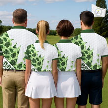 Load image into Gallery viewer, Personalized Womens Golf Shirt Tropical Style – Custom Name Polo, Gift For Mom, Golfer Gift Idea NHT673