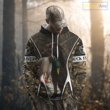 Load image into Gallery viewer, Duck Hunting Chocolate Lab 3D All Over Printed Camouflage Shirts, Duck Hunting Clothes NHT146