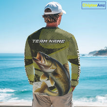 Load image into Gallery viewer, Walleye Fishing Custom Performance Fishing Shirts, Walleye Fishing Jerseys For Men NHT500