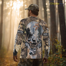 Load image into Gallery viewer, Deer Hunting Grim Reaper Camo Forest 3D All Over Printed Shirt, Personalized Hunting Shirt NHT273