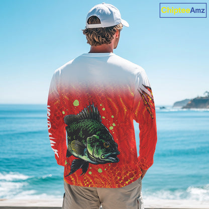 Personalized Crappie Fishing Shirts For Fishing Team, Custom Made Fishing Shirts Long Sleeve NBT409