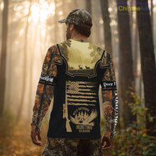 Load image into Gallery viewer, Custom Deer Hunting Season Camo Shirt for Men, Hunting Apparel for Deer Hunters, Hunting Gifts NBT116