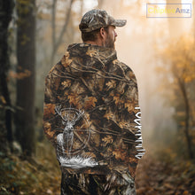 Load image into Gallery viewer, Deer Hunting Full Forest Camo 3D Printing Custom Name Shirts, Deer Hunting Clothes NBT126