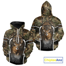 Load image into Gallery viewer, Deer Hunting Forest Camo 3D All Over Printed Shirts - Mule Deer Hunting Season, Hunting Clothes NBT35