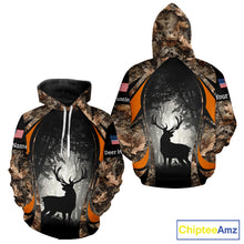 Load image into Gallery viewer, Deer Hunting Fall Forest Camo 3D All Over Printed Shirts, Deer Hunting Season, Hunting Clothes NBT233