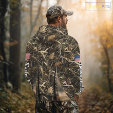 Load image into Gallery viewer, Custom Beagle Dog Rabbit Hunting US Flag Camo Shirts, Rabbit Hunting Gifts for Men NBT234