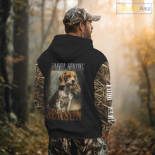 Load image into Gallery viewer, Rabbit Hunting Camouflage 3D Printing Custom Name Shirt, Rabbit Hunting Season NBT147