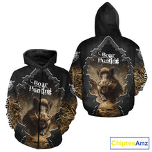 Load image into Gallery viewer, Personalized Wild Hog Hunting Camouflage 3D Shirts, Boar Gifts for Hunter NBT150
