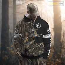 Load image into Gallery viewer, Mallard Duck Custom Camo 3D Hunting Shirts Best Hunting Clothes For Duck Hunting Season NBT264