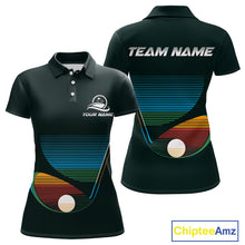 Load image into Gallery viewer, Custom Golf Team Polo Shirt For Women With Colorful Club Design, Matching Golf Shirt For Team NBT780