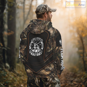 Brown Camouflage Deer Hunting 3D Printing Custom Name Shirts, Deer Hunting Apparel, Hunting Gifts NBT213
